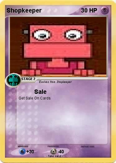 Pokemon Shopkeeper