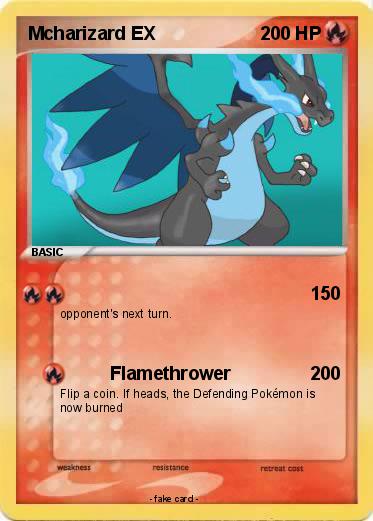 Pokemon Mcharizard EX