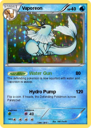 Pokemon Vaporeon