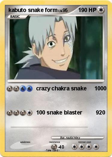 Pokemon kabuto snake form