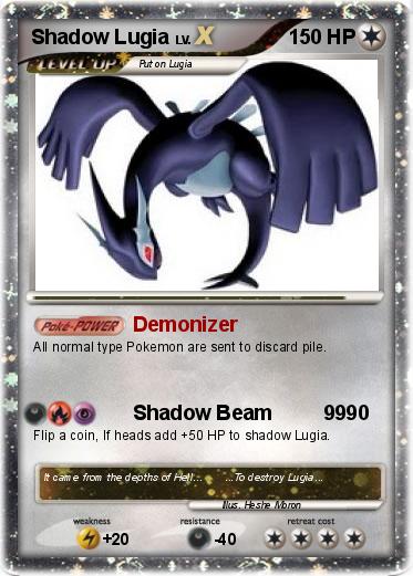 Pokemon Shadow Lugia
