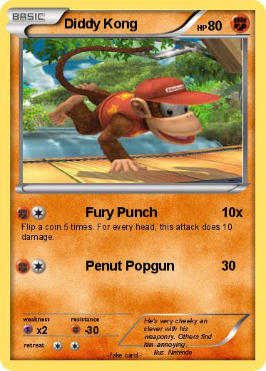 Pokemon Diddy Kong