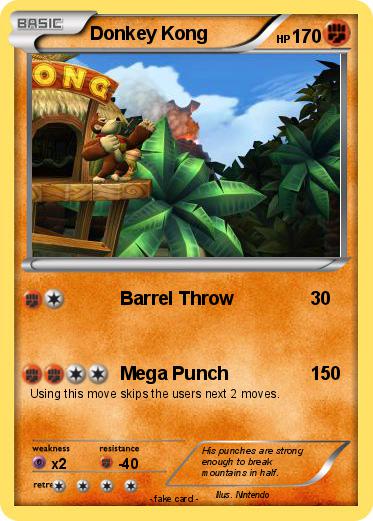 Pokemon Donkey Kong