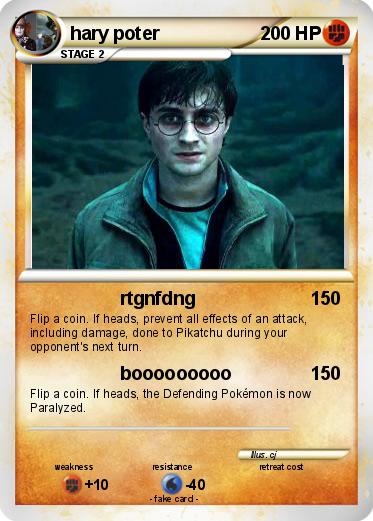 Pokemon hary poter