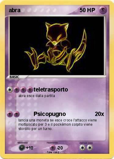 Pokemon abra