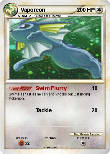 Pokemon Vaporeon