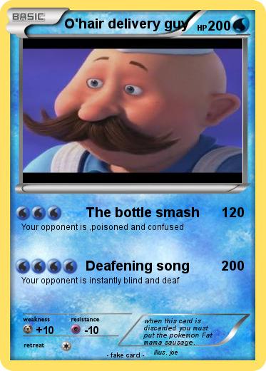 Pokemon O'hair delivery guy