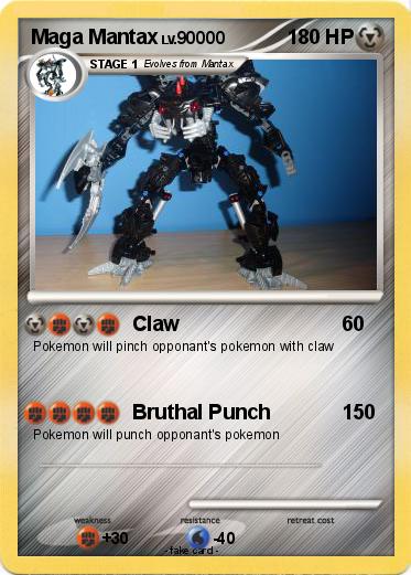 Pokemon Maga Mantax