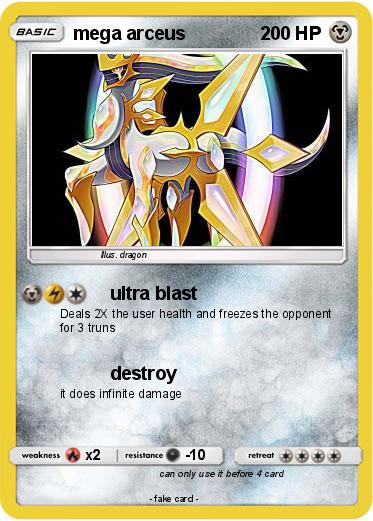 Pokemon mega arceus