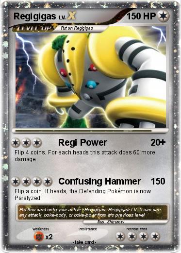 Pokemon Regigigas