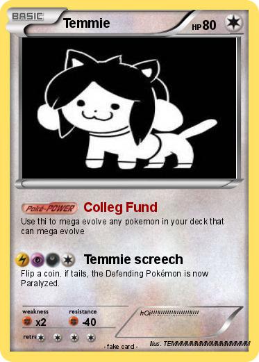 Pokemon Temmie