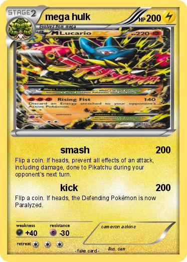 Pokemon mega hulk