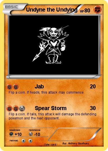 Pokemon Undyne the Undying