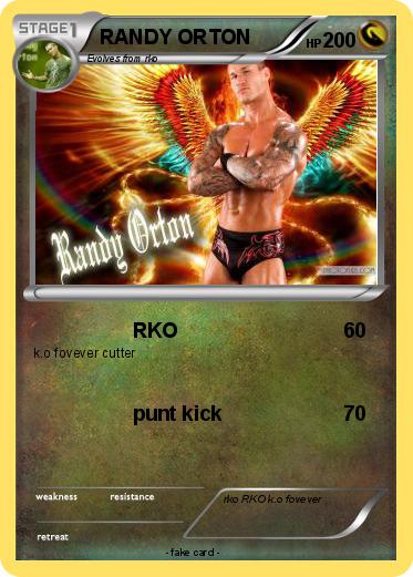 Pokemon RANDY ORTON