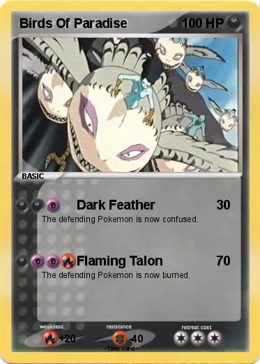 Pokemon Birds Of Paradise