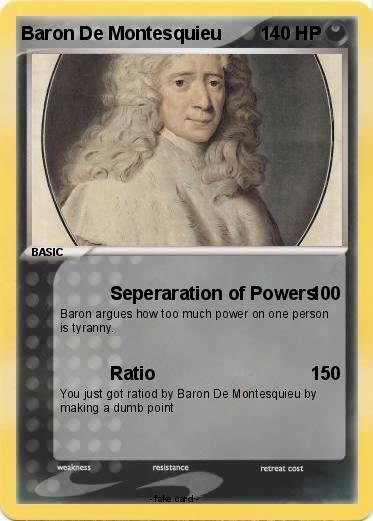 Pokemon Baron De Montesquieu