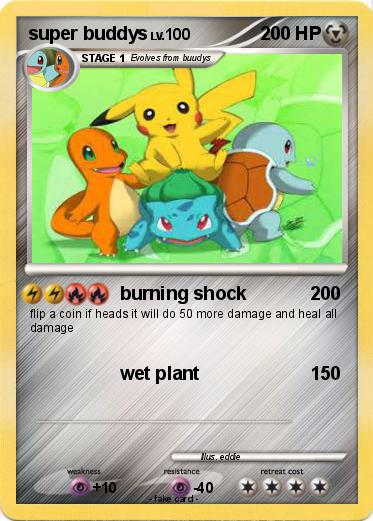 Pokemon super buddys