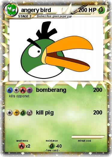 Pokemon angery bird