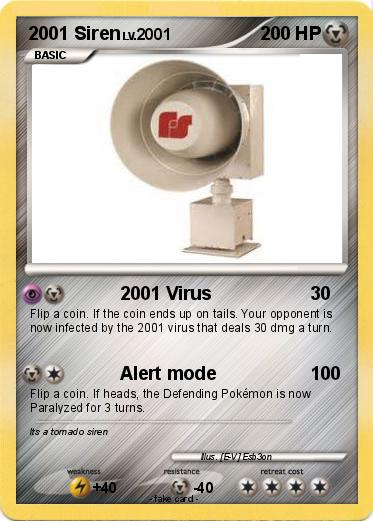 Pokemon 2001 Siren