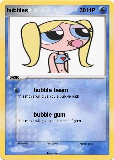 Pokemon bubbles