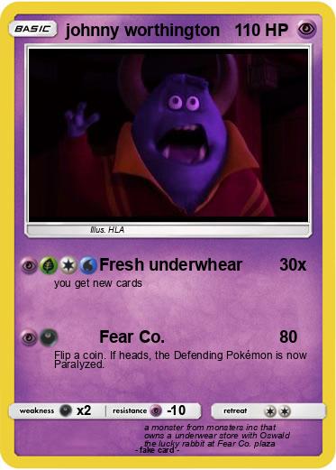 Pokemon johnny worthington