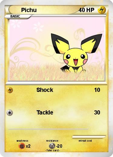 Pokemon Pichu