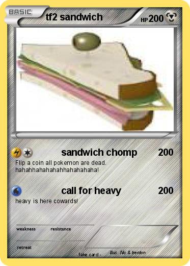 Pokemon tf2 sandwich