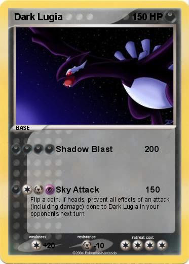 Pokemon Dark Lugia