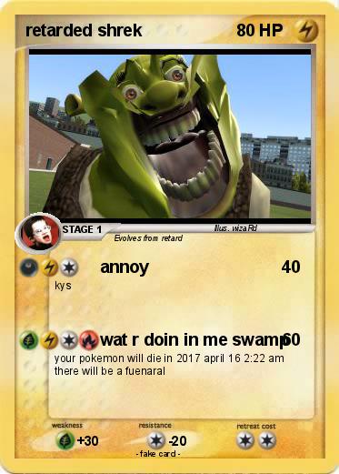 Pokemon retarded shrek