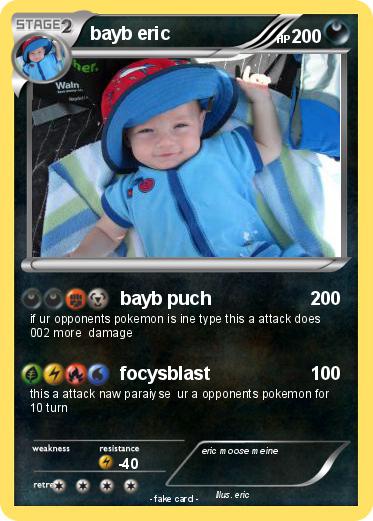 Pokemon bayb eric