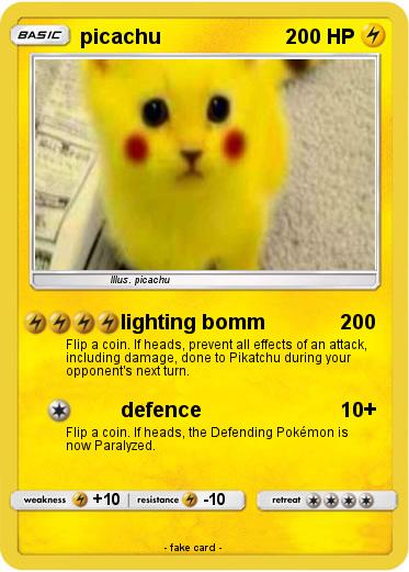Pokemon picachu