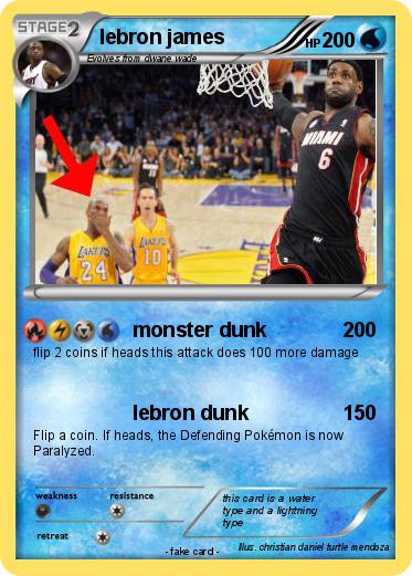 Pokemon lebron james