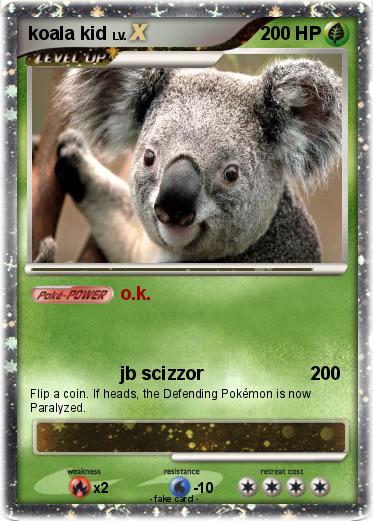 Pokemon koala kid
