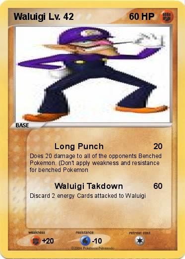 Pokemon Waluigi Lv. 42