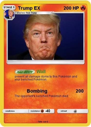 Pokemon Trump EX