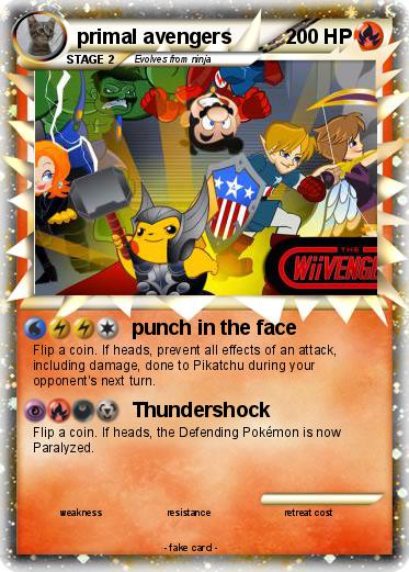Pokemon primal avengers