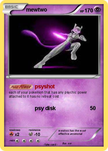 Pokemon mewtwo