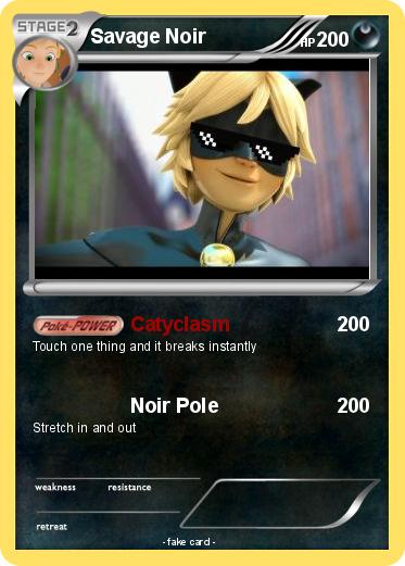 Pokemon Savage Noir