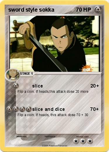 Pokemon sword style sokka
