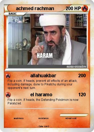 Pokemon achmed rachman