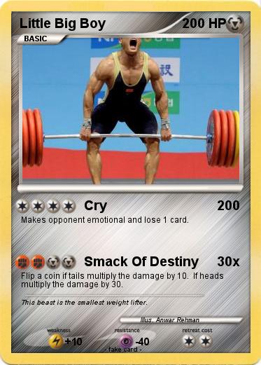 Pokemon Little Big Boy