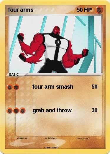 Pokemon four arms