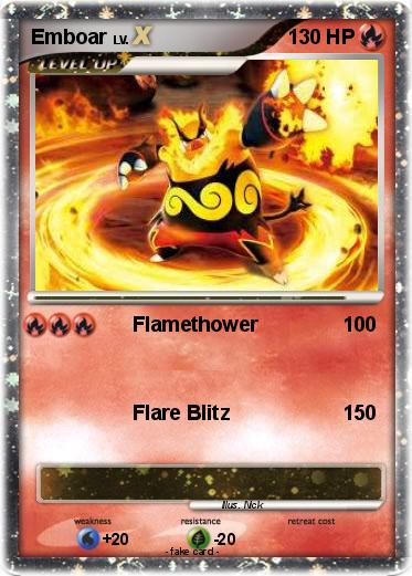 Pokemon Emboar