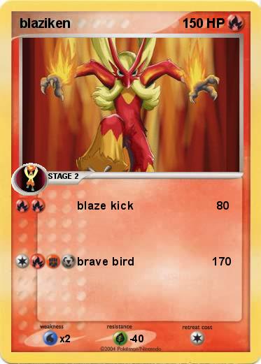 Pokemon blaziken