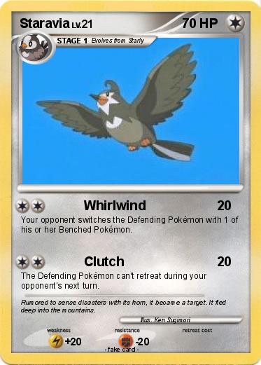 Pokemon Staravia