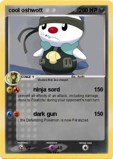 Pokemon cool oshwott