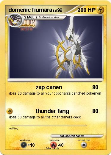 Pokemon domenic fiumara