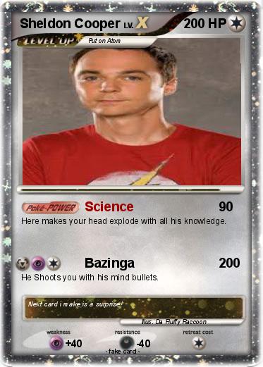 Pokemon Sheldon Cooper