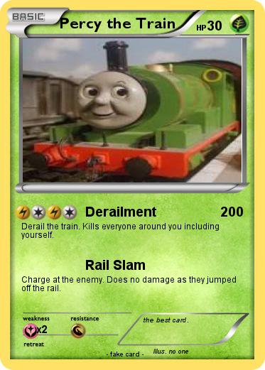 Pokemon Percy the Train