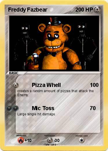 Pokemon Freddy Fazbear